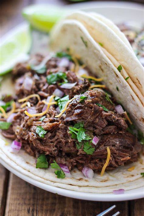 Slow Cook Beef Tacos - Chefinoz
