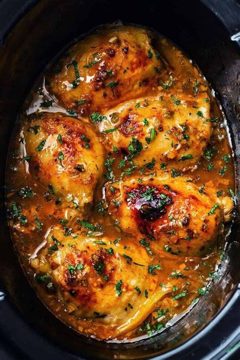 Slow Cooker Chicken Thigh Recipes