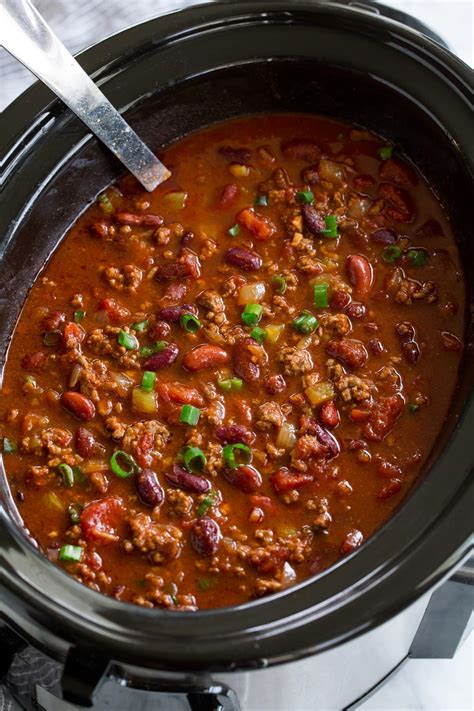 Slow-Cooker Chili Recipe