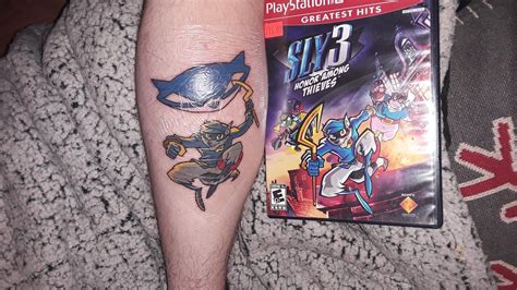 Sly Cooper Tattoo