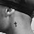 Small Cross Tattoos On Neck