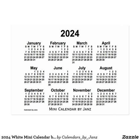2024 United States Calendar with Holidays