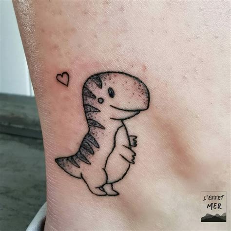 Dinosaur trex mini tattoo Mini tattoos, Tattoos, T rex