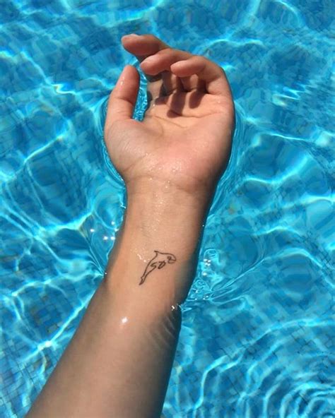 Dolphin tattoo above ankle Dolphins tattoo, Tattoos for