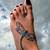 Small Dragonfly Tattoo On Foot