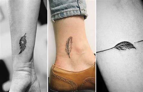 Small Feather Tattoo Ideas