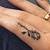 Small Flower Finger Tattoos