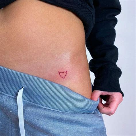 Ideas Small Heart Tattoos Hip Tattoes Idea Bes On My