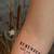 Small Meaningful Word Tattoos