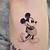 Small Mickey Tattoo