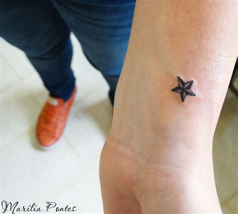 Small Nautical Star Tattoos