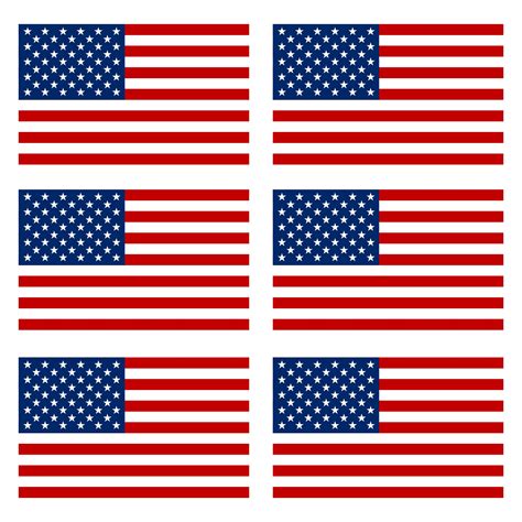 Small Printable American Flag