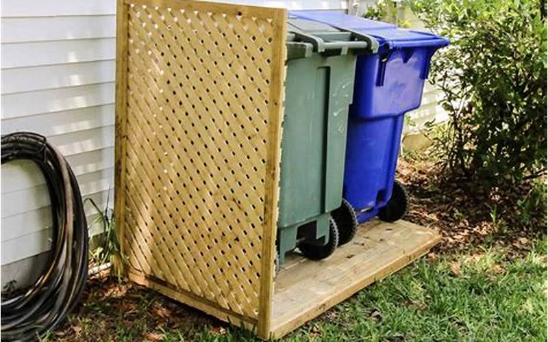 Small Privacy Fence For Trash: A Convenient And Effective Solution
