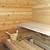Small Sauna Bench Design
