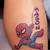 Small Spiderman Tattoo