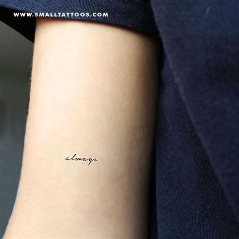 Small Always Tattoo