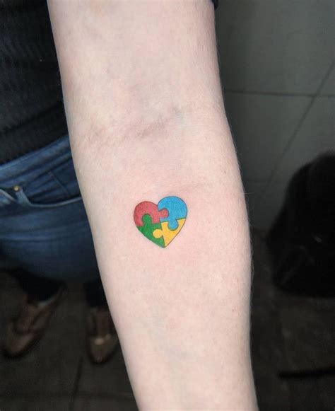 Small Autism Tattoo Designs