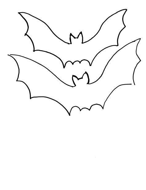 Small Bat Template