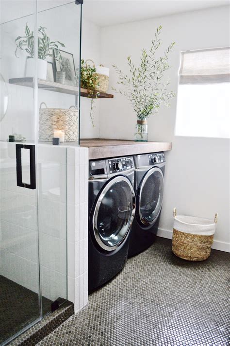 Small Bathroom Laundry Room Combo Layout