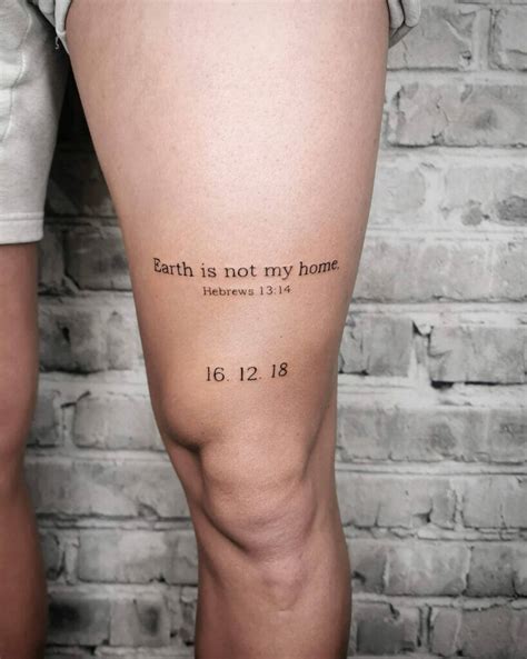 Small Bible Tattoos