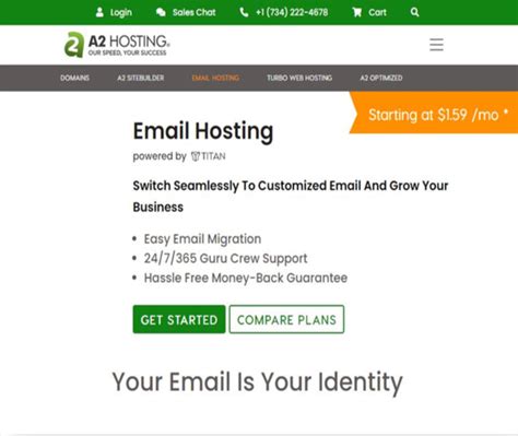 Small Businesses email host