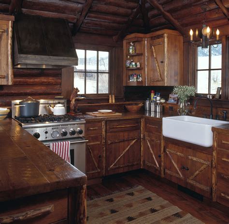 21 Unique Kitchen Island Ideas for Every Space and Budget homelovers Rustic kitchen, Cabin