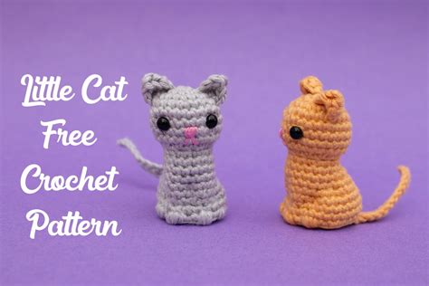 Small Cat Crochet Pattern Free
