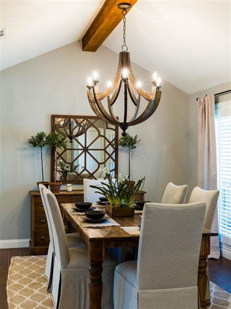 Small Chandelier Dining Room