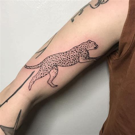 Cheetah tattoo by Sasha But.maybe inked on the left