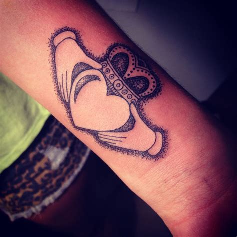 My me tattoo. claddagh love loyalty and friendship