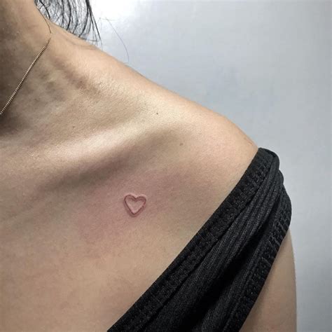 Small Collarbone Tattoo