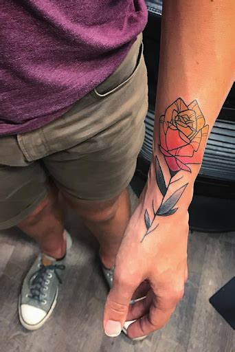 Small Color Tattoos For Guys