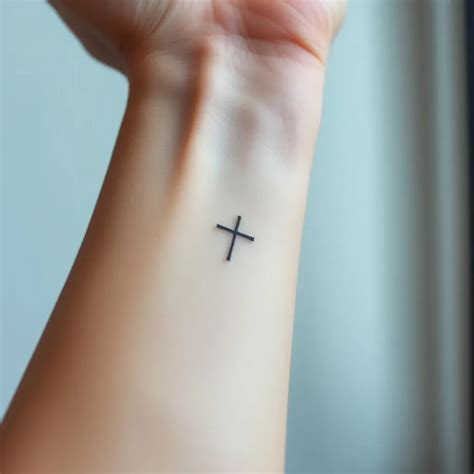 Small Cross Tattoos For Guys