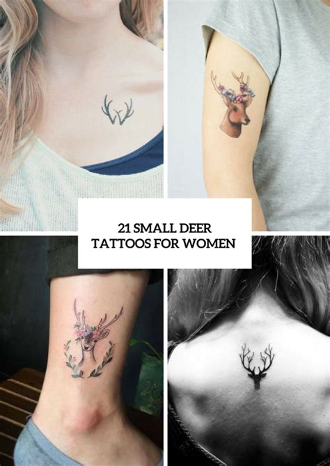 Small Deer Tattoo