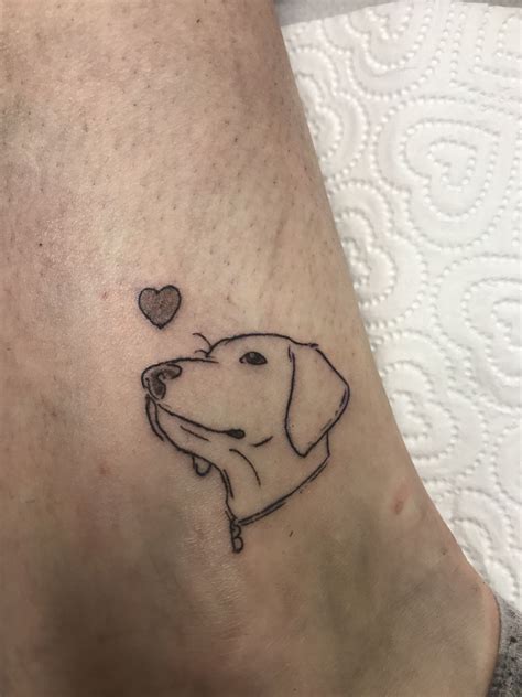 Small Dog Tattoos In Memory Of