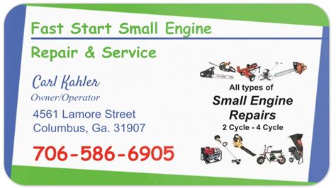 Small Engine Repair Columbus GA