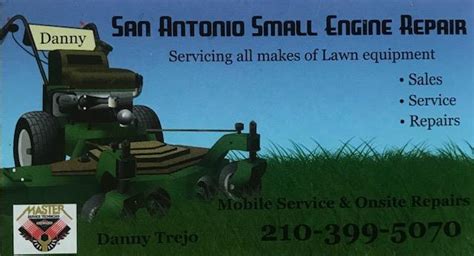 Small Engine Repair San Antonio Emergency Service
