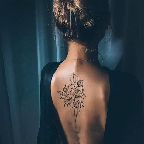 Spine Tattoo Spine tattoos for women, Girl spine tattoos
