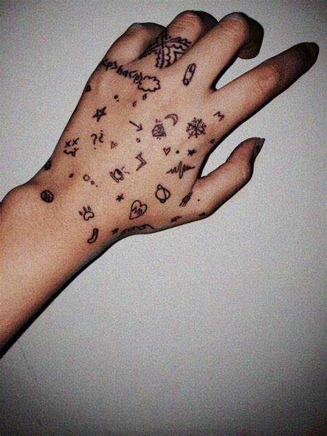 finger tattoo on Tumblr