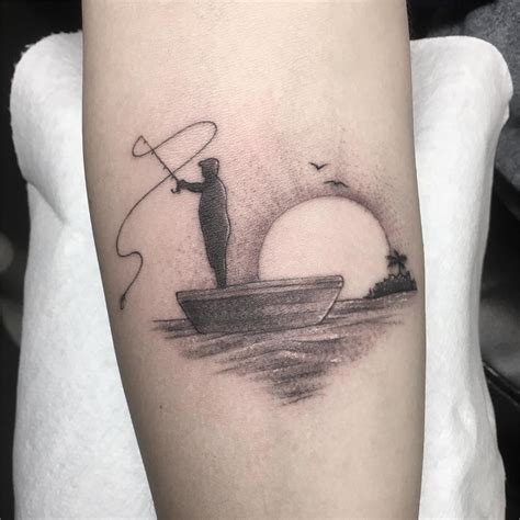 Small Fishing Tattoos