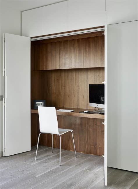 Our Atlas Wood Hidden Home Office Desk is a brilliant idea