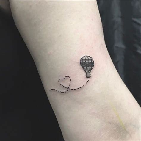48 Incredible Hot Air Balloon Tattoo Designs TattooBlend