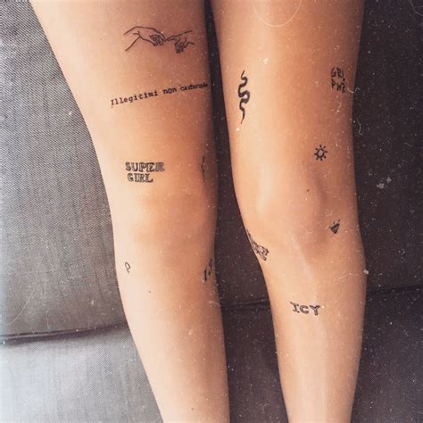 Meaningful Simple Small Leg Tattoos Best Tattoo Ideas
