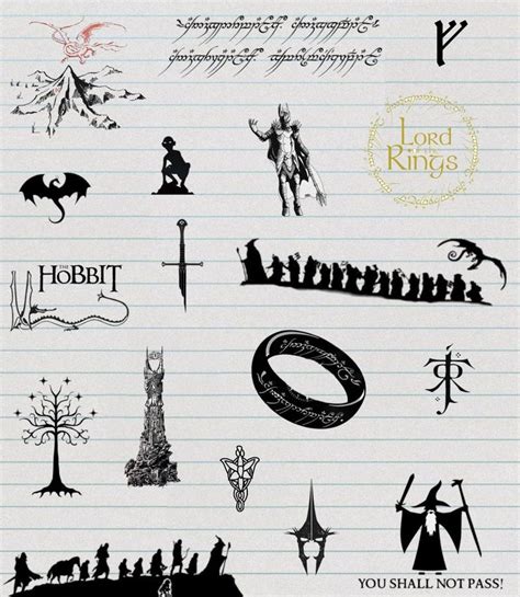 Small Lotr Tattoos