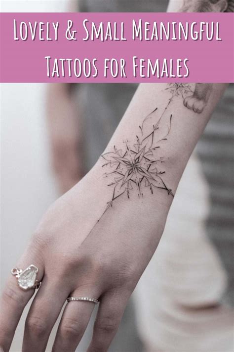 Small Meaningful Tattoos For Females