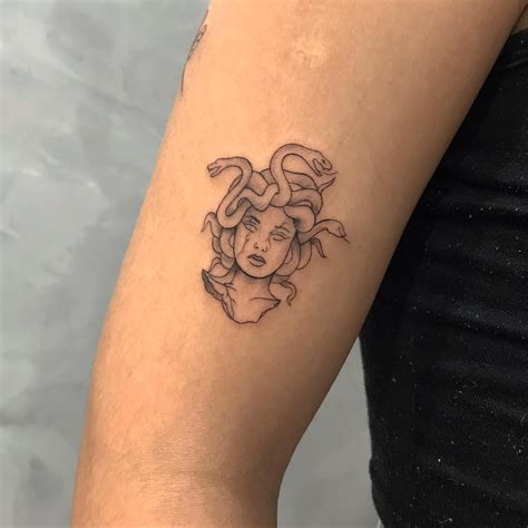 Small Medusa Tattoo