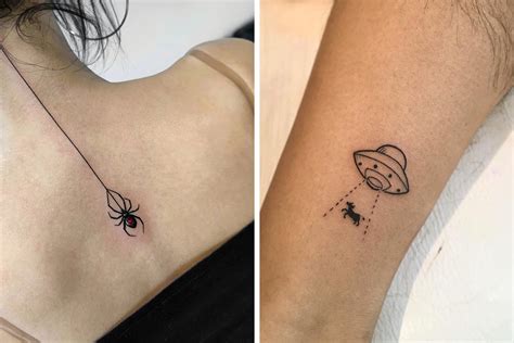 Tiny Tattoos with Big Style: Discover the Charm of Small Minimal Tattoos