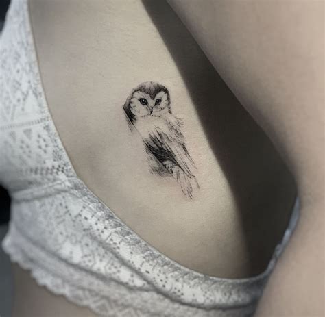 Small Owl Tattoos