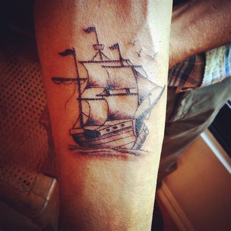 36 Awesome Ship Tattoo Designs and Ideas TattooBloq