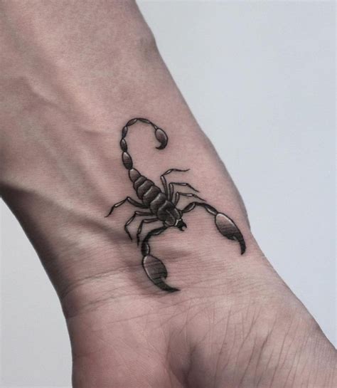 Small Scorpion Tattoo